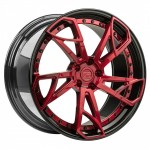 ZP.FORGED 14 Deep Concave | Apple Candy Red / Glossy Black Lip
